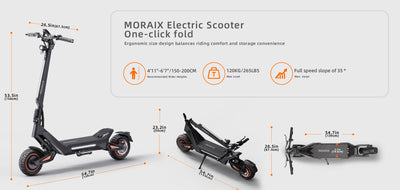 Moraix X7S Electric Scooter